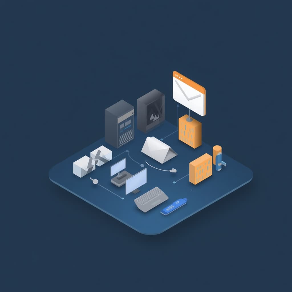 Self-hosted organizational email — Docker, Nginx, Ubuntu, Makefile